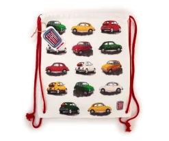 Mochilas Saco Infantiles^puckator Mochila Saco Coche Fiat 500 Personalizable
