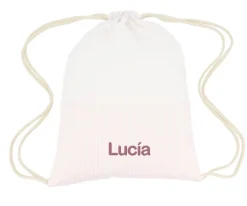 Mochilas Saco Infantiles^Cristina de Jos'h Mochila Saco Dorset Rosa Personalizable