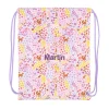Mochilas Saco Infantiles^A Little Lovely Company Mochila Saco Flower Garden Personalizable