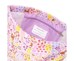 Mochilas Saco Infantiles^A Little Lovely Company Mochila Saco Flower Garden Personalizable