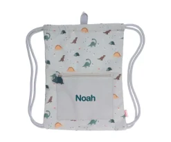 Hot Mochila Saco Impermeable Dinos World Personalizable Colecciones Vuelta Al Cole|Mochilas Saco Infantiles