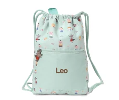 Colecciones Vuelta Al Cole^Tutete Mochila Saco Impermeable The Three Little Pigs Personalizable