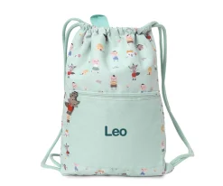 Colecciones Vuelta Al Cole^Tutete Mochila Saco Impermeable The Three Little Pigs Personalizable