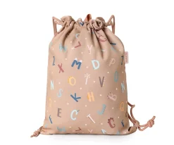 Colecciones Vuelta Al Cole^Tutete Mochila Saco Impermeable Funny Letters Personalizable