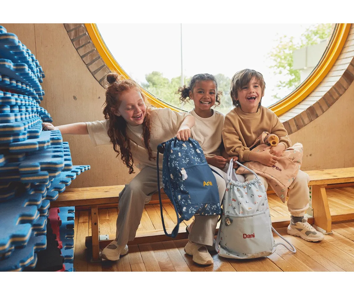 Colecciones Vuelta Al Cole^Tutete Mochila Saco Impermeable Magical Forest Personalizable