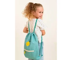 Mochilas Saco Infantiles^The Cotton Cloud Mochila Saco Lola Limón Personalizable
