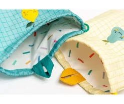 Mochilas Saco Infantiles^The Cotton Cloud Mochila Saco Lola Limón Personalizable