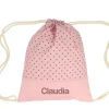 Mochilas Saco Infantiles^Cristina de Jos'h Mochila Saco Mini Star Pink Personalizable