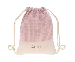 Mochilas Saco Infantiles^Cristina de Jos'h Mochila Saco Peony Personalizable
