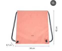Mochilas Saco Infantiles^Milan Mochila Saco Personalizable Colección 430 Since 1918 Rosa