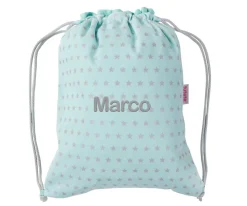 Mochilas Saco Infantiles^Tutete Textil Mochila Saco Personalizada Jade