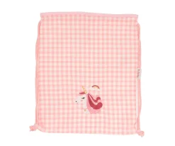 Colecciones Vuelta Al Cole^Tutete Textil Mochila Saco Vichy Magical Unicorn Personalizable