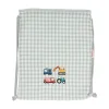 Colecciones Vuelta Al Cole^Tutete Textil Mochila Saco Vichy Trucks Personalizable