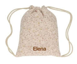 Mochilas Saco Infantiles^Cristina de Jos'h Mochila Saco Wild Flower Personalizable