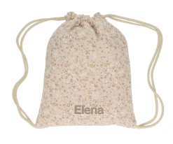 Mochilas Saco Infantiles^Cristina de Jos'h Mochila Saco Wild Flower Personalizable