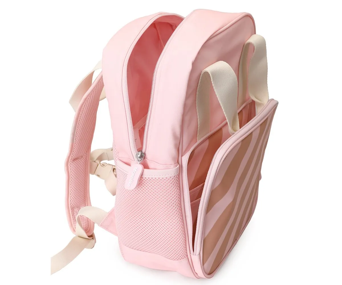 Mochilas Escolares^Monnëka Mochila Scout Stripes Pink Personalizable