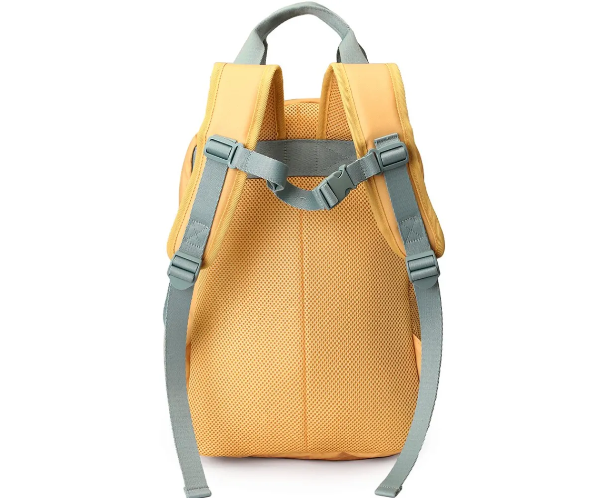 Mochilas Escolares^Monnëka Mochila Scout Stripes Yellow Chess Personalizable