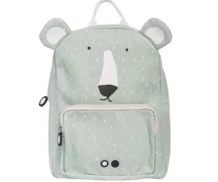 Mochilas Preescolar^Trixie Mochila GRANDE Mr. Polar Bear con Llavero Personalizado