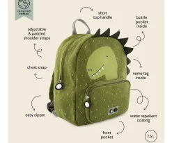 Mochilas Preescolar^Trixie Mochila GRANDE Mr. Dino Personalizable