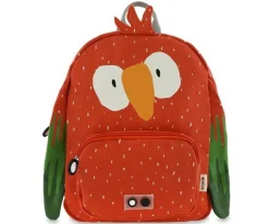 Mochilas Preescolar^Trixie Mochila GRANDE Mr. Parrot con Llavero Personalizado