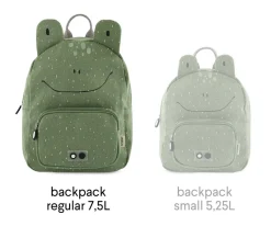 Mochilas Preescolar^Trixie Mochila GRANDE Mr.Frog Personalizable