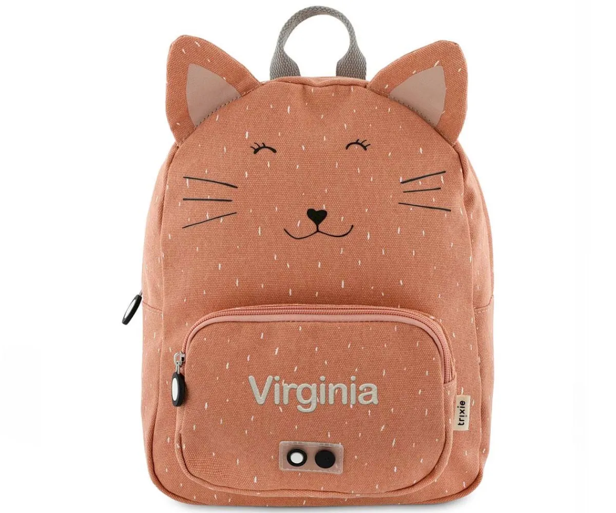 Mochilas Preescolar^Trixie Mochila GRANDE Mrs. Cat Personalizable