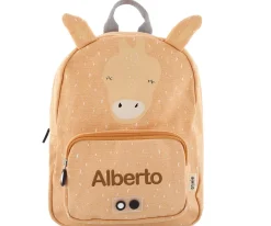 Mochilas Preescolar^Trixie Mochila GRANDE Mrs. Giraffe Personalizable