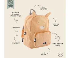 Mochilas Preescolar^Trixie Mochila GRANDE Mrs. Giraffe Personalizable