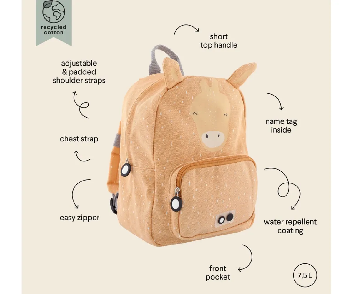 Mochilas Preescolar^Trixie Mochila GRANDE Mrs. Giraffe Personalizable
