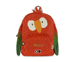 Mochilas Guardería^Trixie Mochila PEQUEÑA Mr. Parrot Personalizable