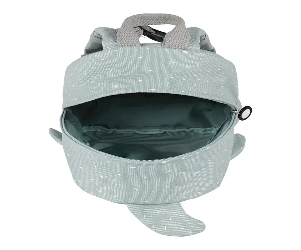 Mochilas Guardería^Trixie Mochila PEQUEÑA Mr. Shark con Llavero Personalizado