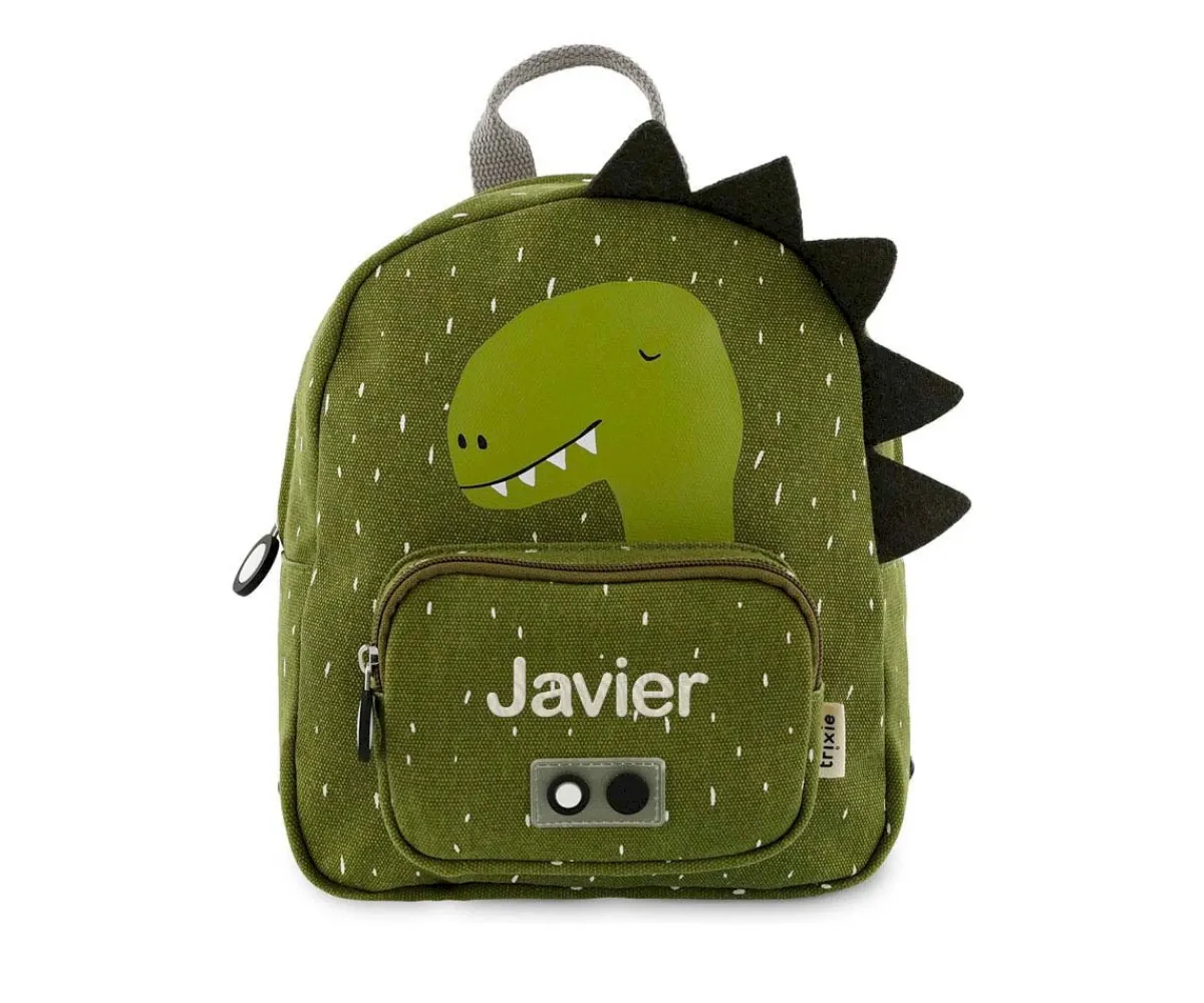 Mochilas Guardería^Trixie Mochila PEQUEÑA Mr. Dino Personalizable