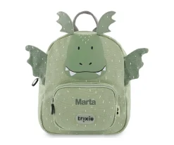 Mochilas Guardería^Trixie Mochila PEQUEÑA Mr. Dragon Personalizable