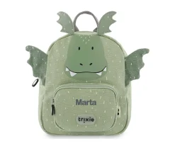 Mochilas Guardería^Trixie Mochila PEQUEÑA Mr. Dragon Personalizable