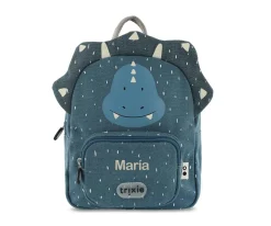 Mochilas Guardería^Trixie Mochila PEQUEÑA Mr. Triceratops Personalizable