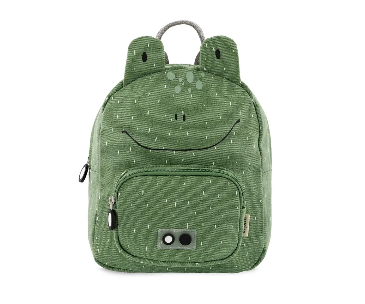 Mochilas Guardería^Trixie Mochila PEQUEÑA Mr. Frog con Llavero Personalizado