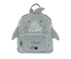 Mochilas Guardería^Trixie Mochila PEQUEÑA Mr. Shark Personalizable