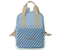 Bolsas Térmicas^Monnëka Mochila Térmica Stripes Blue Personalizable