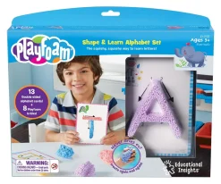 Online Moldea Playfoam Shape & Learn Alphabet Set Niños Juguetes Niños 3 Años|Juguetes Niños 5 Años