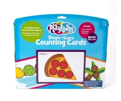 Hot Moldea Playfoam Shape & Learn Counting Cards Niños Manualidades Para Niños|Juguetes Niños 5 Años