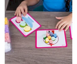 Hot Moldea Playfoam Shape & Learn Counting Cards Niños Manualidades Para Niños|Juguetes Niños 5 Años