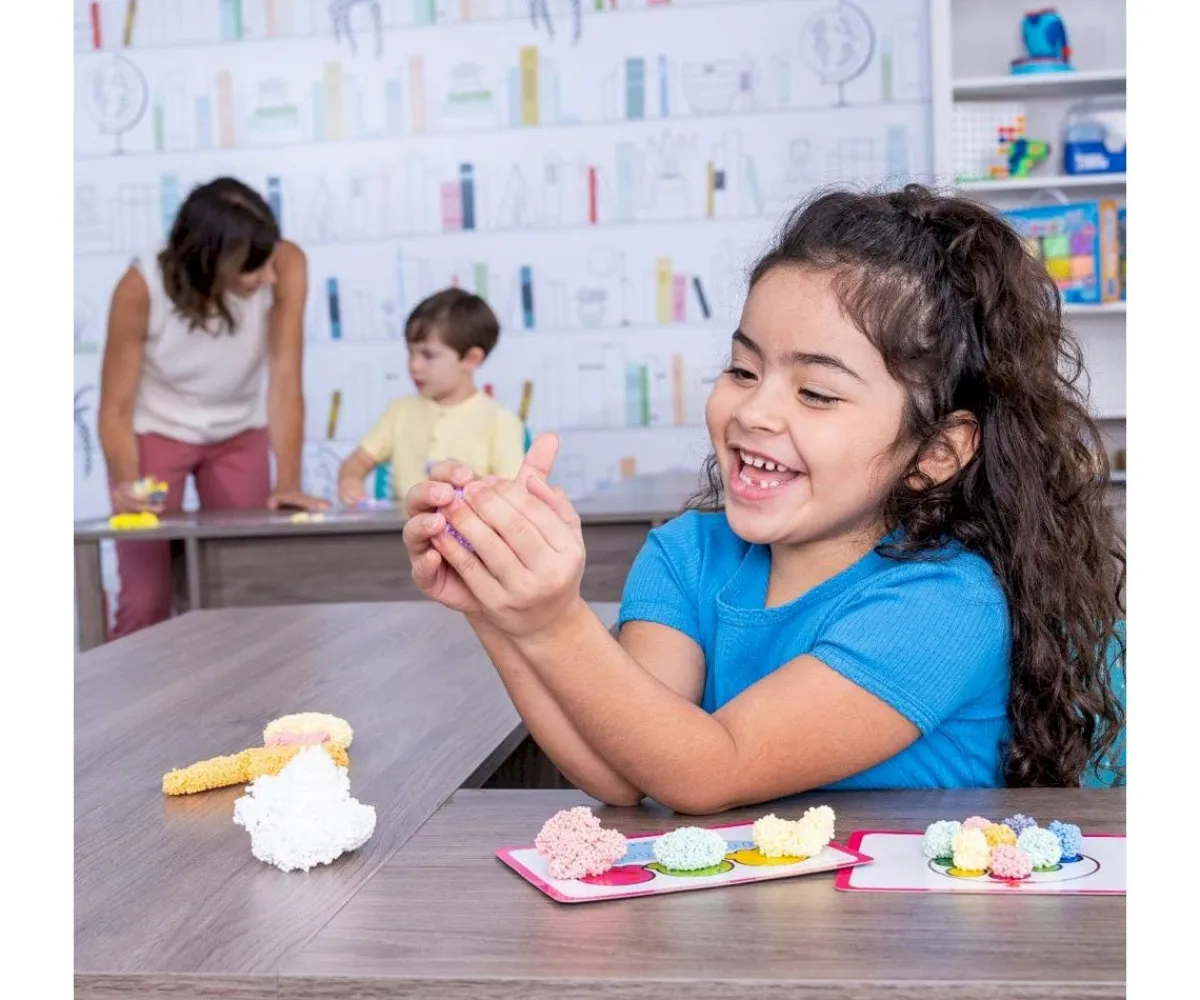 Hot Moldea Playfoam Shape & Learn Counting Cards Niños Manualidades Para Niños|Juguetes Niños 5 Años