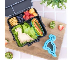 Utensilios De Cocina Para Niños^Lunch Punch Moldeador y Cierre de Sándwich Dinosaurio