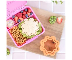 Utensilios De Cocina Para Niños^Lunch Punch Moldeador y Cierre de Sándwich Flower