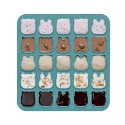 Utensilios De Cocina Para Niños^We Might Be Tiny Moldes Mini Poddies para Hornear ó Congelar Blue Dusk