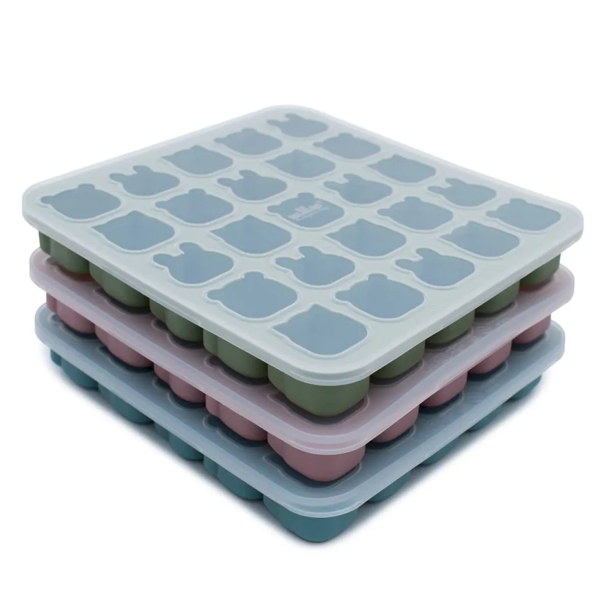 Utensilios De Cocina Para Niños^We Might Be Tiny Moldes Mini Poddies para Hornear ó Congelar Dusty Rose