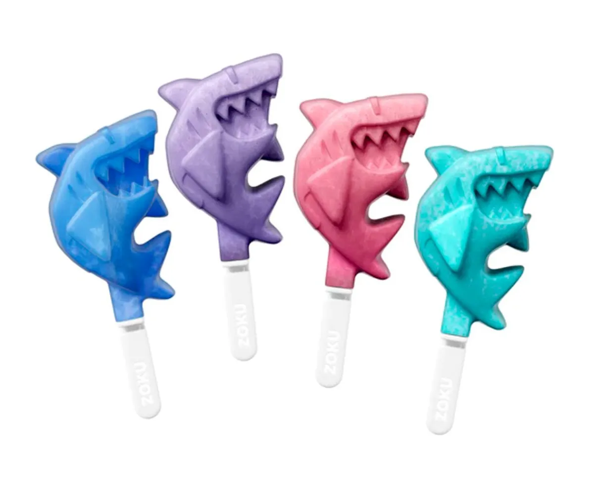 Utensilios De Cocina Para Niños^Zoku Moldes para Helado Shark