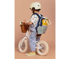 Bolsos^Hindbag Monedero Infantil Billy Sage-Gris Metalizado