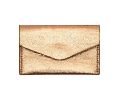 Bolsos Y Riñoneras^moses Monedero Metalizado Smile Dorado