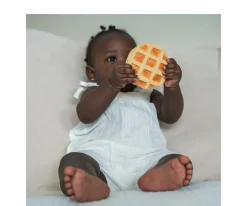 Mordedores^Lolaletost Mordedor Bebé Rafa Le Waffle